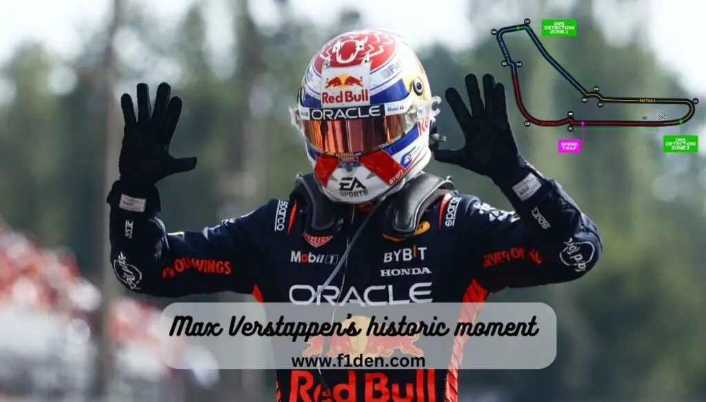 Max Verstappen's historic moment