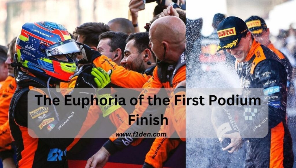 The Euphoria of the First Podium Finish