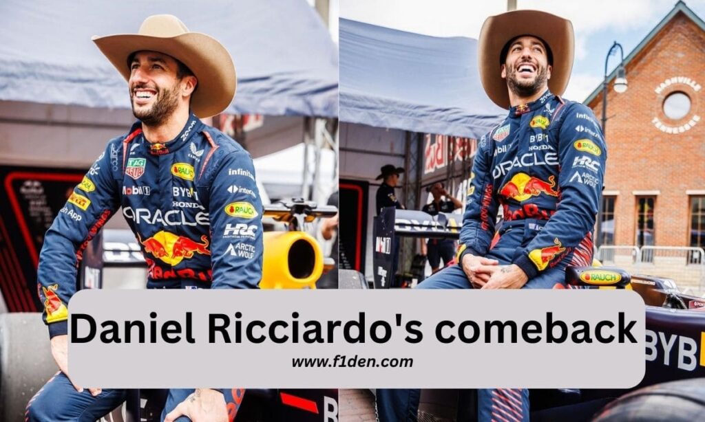 Daniel Ricciardo's comeback