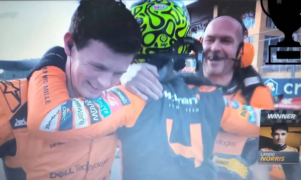 Lando Norris's First Win
